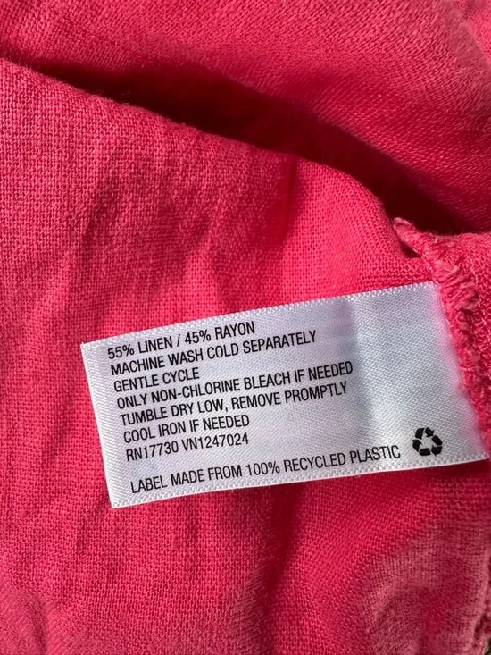 🎉5 for $45🎉 Universal thread dress size M linen blend - Picture 7 of 7